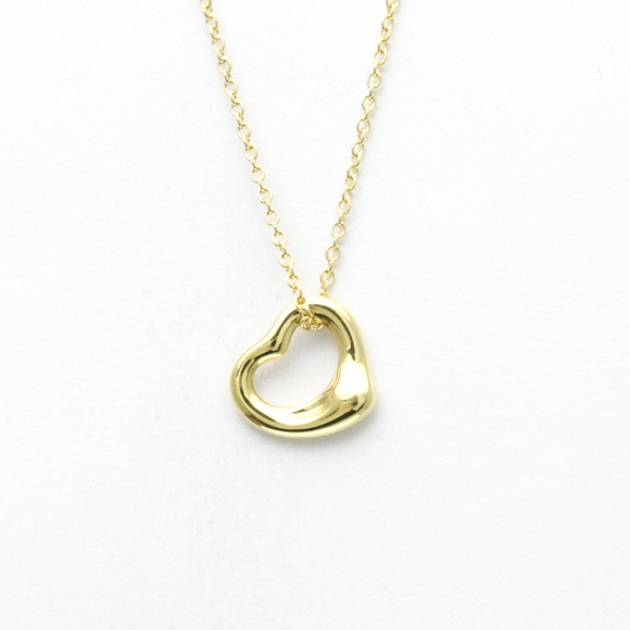 TIFFANY Authentic 18k Gold Heart Necklace